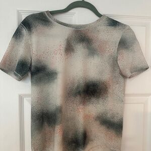 Lululemon high neck run and train shirt